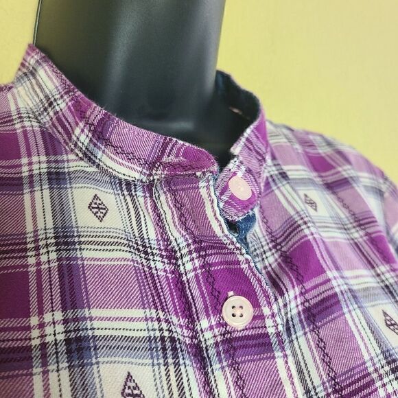 Scandia Woods Purple Button Down - Picture 7 of 10